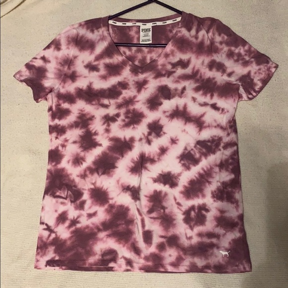 PINK Victoria's Secret Tops - Victoria Secret Pink V-Neck tee